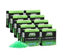 Gel Blaster 100,000 Gellets Refill Ammo - Made for Gel Blasters - Non-Toxic, Water Based Gel Balls - Made Specifically for Gel Blaster, for Ages 14+ (Green)