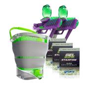 Gel Blaster Gelblaster Starfire Surge 2Pk + Depot + 2Pk Facemask