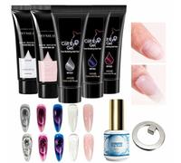 Gel Builder for Nails Kit 5 Colors Long Lasting Fingernail
