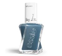 Gel by essie Longwear Nail Polish, Blue Nail Varnish, Cut Loose, No UV | 2-Step Colour And Top Coat System For A Plump, Gel-Like Manicure That Lasts Up To 15 Days, No UV Light Needed