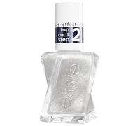 Gel by essie Longwear Nail Polish, Diamond Dust Topcoat, No UV Needed | A Gel-Like Topcoat That Plumps Nails And Maximises Light Reflection For An Instant Glass-Like Shine. Up To 15-Day Wear, No UV