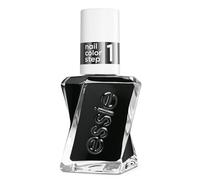 Gel by essie Longwear Nail Polish, Jet Black Varnish, Like It Loud, No UV