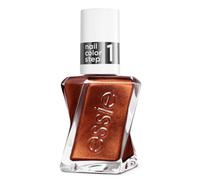 Gel by essie Longwear Nail Polish, Metallic Brown, Baby Carats, No UV | 2-Step Colour And Top Coat System For A Plump, Gel-Like Manicure That Lasts Up To 15 Days, No UV Light Needed