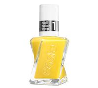 Gel by essie Longwear Nail Polish, Sunny Yellow Varnish, Rev It Up, No UV | 2-Step Colour And Top Coat System For A Plump, Gel-Like Manicure That Lasts Up To 15 Days, No UV Light Needed