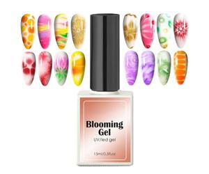 Gel, Clear Gel Nail Polish Glue 15ml - Creates easy gradient and texture with quick LED curing technology that ensures good results for all users of experience standards while