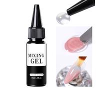 Gel Clear Nail Polish - Nail Blending Gel for Women - 30ml Long-lasting Mixing Polish for Vacation Gathering Cosplay Salon Home Wedding