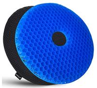 Gel Enhanced Donut Pillow for Tailbone Pain - Non-Slip Orthopedic Gel Butt Cushion for Hemorrhoids, Postpartum, Pregnancy, Bed Sores, Sitting - Honeycomb Breathable Orthopedic Sitting Pillow