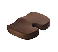 Gel Enhanced Seat Cushion Orthopedic Gel & Memory Foam Coccyx Cushion for Tailbone Pain Office Chair Car Seat Cushion (Color : Brown, Size : B)
