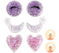 Gel Eye Ice Pack, Cooling Pad, Masks for Strain, Swelling, Redness, Puffiness, Dark Circles, Fine Lines, and Eye Recovery Surgery. 6 PCS