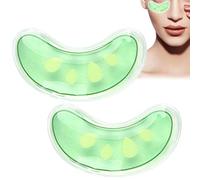 Gel Eye Patches - Cold Hot Compress Pads for Refreshing Relief | Ice Pack Set to Reduce Swelling and Redness | Daily Morning Skin Care for Women, Preparing for Deh