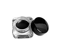 Gel Eyeliner Pot |1PC Waterproof Gel Eye Liner Makeup Drama Eyeliner Black With Brush Beauty Cosmetic Last For All Day Long(Black, 0.18oz./5g)