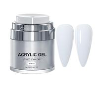 Gel for Nail Extensions - 30g Acrylic Gel on for Sculpting and Building | UV LED Transparent Builder Gels for Strengthening and 3D