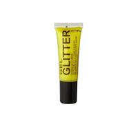 Gel Glitter Yellow. Sparkling Glitter for your face & body with fine nib applicator