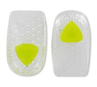 Gel Heel Cup Insole - Sof Sole Gel Heel Cushion for Targeted Heel Relief & Comfort - Flexible Fit for Any Shoe - Shock Absorption, Stability - 1 Pair,Size Small/Medium