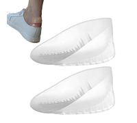 Gel Heel Cushion Inserts,Gel Half Insoles Shoes Inserts Pad | Self-Adhesive Heavy Duty Cushions with Honeycomb for Achilles Tendinitis, Heel Spurs, Reducing Fatigue