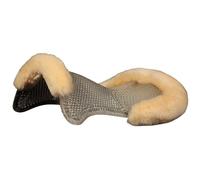 Gel horse saddle pad with cut-out rear riser Acavallo NS-FS Classic-FS