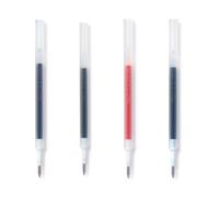 Gel Ink Ballpoint Pen Refills, 0.38mm Fine Point, 4 Colours (4)