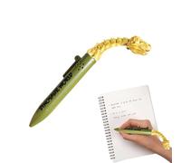 Gel Ink Dinosaur Pen - Novelty Gag Prop with Open Mouth, Writing Tool | Fun Stationery for Teens, Teachers, Pupils, Age 5+, School Journaling, Note Taking, Scrapbooking, Creative Writing Accessory