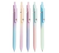 Gel Ink Pens - Vivid Colour Writing Tools, Premium Office Stationery | Durable Pen Pack with Clip, Ideal for Bullet Journals Art Sketching School Work and Daily Creative Activities