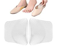 Gel Insoles with Arch Support - Reusable Thick Non-Slip Padded Insoles - Women Men High Arch Insoles and Pads | For Hiking, Backpacking, Climbing, Walking