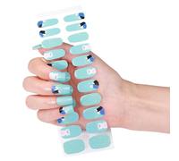 Gel Manicure Strips Adhesive Nails Art No Light Curing Required With Nails File Sticks Tools Easy Application Manicure
