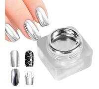 Gel Metal Nails - Art Manicure Gel - UV/LED Mirror Art Painting Decoration for Home Manicure Beginners Creative Design