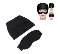 Gel Migraine Relief Head Wrap Cold Hot Pack for Head and Eye Relief with V Shaped Design