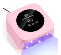 Gel Nail Dryer, CHRISTINE SHELLY 48W Professional Nail UV Gel Polish LED Light 3 Timer Setting Quick Dry Curing Lamp with Display Auto Sensor for Salon Home