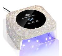 Gel Nail Dryer, CHRISTINE SHELLY 48W Professional Nail UV Gel Polish LED Light 3 Timer Setting Quick Dry Curing Lamp with Display Auto Sensor for Salon Home