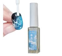Gel Nail for Women, 7.5ml Spreading Marble Effect Manicure Decoration, Gel for Nail Designs, for Women Girls Sister Friends Salon Home Travel Outdoor