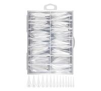 Gel Nail Forms,High-Rebound Assorted Crack-Resistant,Gel Nail Tips Forms - for Home Salon Everyday Wear Beginners Women Mother Girlfriend Professionals