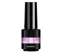 Gel Nail Glue - UV Nail Glue | Super Strong Adhesive | 8ml Odorless Formula, Fast Drying, Long Lasting Up To 28 Days, For Press On Nails Acrylics Tips Repair, Home Salon Use