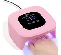Gel Nail Lamp, 48W Fast Curing LED Nail Dryer Sparkly 3 Timer with Display