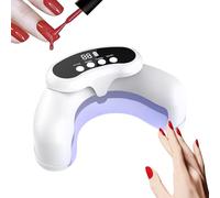 Gel Nail Lamp | Nail Lamps for Gel Polish,Quick Curing Foldable Tool with Bright Light for Fingernails Art Manicure Use in Studio Home Salon