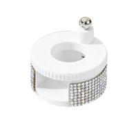 Gel Nail Magnet Automatic 360 Degree Rotating Magnetic Gel Nail Tool Rechargeable Electric Magnet Stand Adjustable Height for Manicure Home Salon Daily Travel Crafting