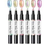 Gel Nail Pen | 6 Pieces Top Coat & Top Coat Coloring