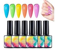 Gel Nail Polish 8ml,Gentle Jelly Nail Gel - Fluorescent Quick Dry Polish for Wedding Holiday Gathering Party Daily formal Home Commuting Women Wife Girlfriends