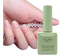 Gel Nail Polish Base Coat, No Wipe Nail Polish Primer Shine Finish and Long Lasting Soak-Off UV LED Nail Lamp Clear Nail Varnish Gel Base Coat High Gloss Finish Nail Art Design