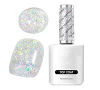 Gel Nail Polish - Gloss Finish, Rich Color Coat | Quick-Dry Fingernail Lacquer, 15ml Pigmented Bottle With Smooth Application For Weddings, Holiday Looks, Home Beauty Routines, Travel Nail Kits, Party