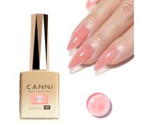 Gel Nail Polish Jelly Nude Pink, 1 Piece Gel Nail Polish Jelly Nude Pink Translucent High Gloss Soak Off UV Gel Nail Manicure French Salon DIY