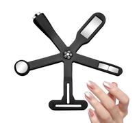 Gel Nail Polish Magnet Tool | Five-Pointed CCat Eye Gel Nail Polish Magnet | Magnet Stick with Silicone Protective Cover for Both Beginners and Professionals Seeking Perfection in Nail Care