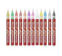 Gel Nail Polish Pen Set - Quick Drying and Anti-Smudging - Women's Nail Pens - For Enthusiastic Mothers Professional Gifts and Salons for Every Day