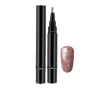 Gel Nail Polish Pens 3 In 1 - Nail Art Pens Varnish, Nails Dotting Painting Drawing Pens, Waterproof And Durable Nail Gel Pen Brush, Pull Line Painted Nails Dotting Tools Set for Diy Designs (K)