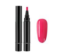 Gel Nail Polish Pens 3 In 1 - Nail Art Pens Varnish, Nails Dotting Painting Drawing Pens, Waterproof And Durable Nail Gel Pen Brush, Pull Line Painted Nails Dotting Tools Set for Diy Designs (Z)