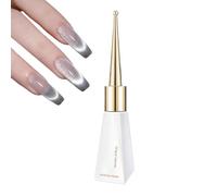 Gel Nail Polish - Quick Dry Holographic Manicure Nail Polish | Nude Gel Nail Polish, Decorative Salon Top Coat Manicure Glue All Season Manicure Tools for Her For Home, Shop, Dorm, School