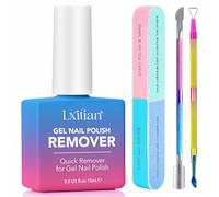 Gel Nail Polish Remover, Gel Polish Remover for Nails, Quick & Easy Remover In 3-5 Minutes, No Need for Foil, Soaking Or Wrapping, Includes Colorful Set - 15ml (Pack of 1)