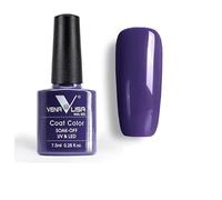 Gel Nail Polish, UV/LED Soak-Off Nail Art Manicure Pedicure for Professional, Salon & Home Use, Long Lasting and Easy to Apply