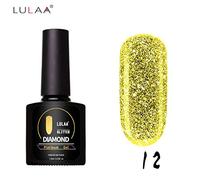Gel Nail Polish UV LED Soak Off Platinum Varnish Bling Lacquer Nail Art Valentines Partner Lover Gift Set Manicure Collection New Elephant Tutu 10ml 14 Colours