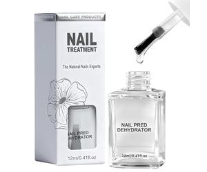 Gel Nail Prep Dehydrator Liquid - 12ml Nail Prep Solution | Fast-Drying, Enhances Gel Adhesion And Longevity, Works With Cuticle Oil And Tools For Salon, Home, Or Beauty School Use