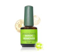 Gel Nail Remover - 15 ml Magic Burst Fast Acting Remover Professional Manicure Tool Without Foil Flaking Colour Cleaner Degreaser for Women, Salon, Home, Manicure and Ped